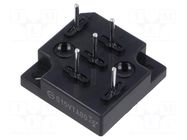 Bridge rectifier: three-phase; Urmax: 800V; If: 15A; Ifsm: 200A; THT SHINDENGEN