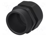 Cable gland; without nut; M63; 1.5; IP68; polyamide; black TE Connectivity