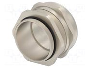 Cable gland; without nut; M63; IP68; brass; Entrelec TE Connectivity