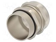 Cable gland; without nut; PG48; IP68; brass; Entrelec TE Connectivity