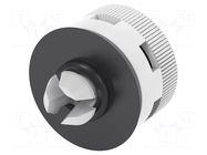 Pressure compensation device; Entrelec; -20÷100°C; polyamide TE Connectivity