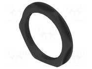 Nut; PG48; polyamide; 70mm; black; Thread: PG; Entrelec TE Connectivity