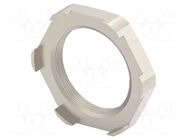 Nut; IP67,IP68; Entrelec; Thread: M20; stainless steel TE Connectivity