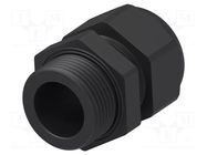 Cable gland; without nut; PG16; IP68; polyamide; black; Entrelec TE Connectivity