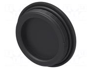 Stopper; M40; 1.5; IP68; polyamide; black; Entrelec; Thread: metric TE Connectivity