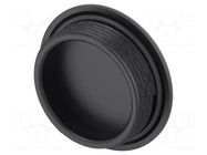Stopper; PG29; IP68; polyamide; black; Entrelec; Thread: PG; 10mm TE Connectivity