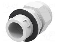 Cable gland; M40; IP68; polyamide; light grey; push-in; Entrelec TE Connectivity