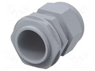 Cable gland; M40; 1.5; IP68; polyamide; grey; Entrelec TE Connectivity