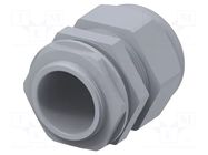 Cable gland; M40; 1.5; IP68; polyamide; grey; Entrelec TE Connectivity