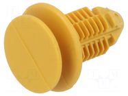 Trim clip; 10pcs; Fiat; OEM: 7658893; L: 21.2mm; Ømount.hole: 8mm ROMIX