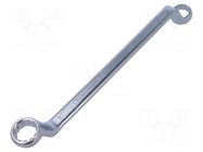 Wrench; box,bent; 16mm,17mm; Overall len: 246mm; steel; tag IRIMO
