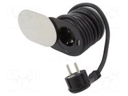 Mains connector W-72012 PLASTROL