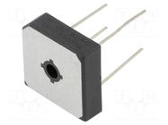Bridge rectifier: single-phase; Urmax: 50V; If: 35A; Ifsm: 400A DC COMPONENTS