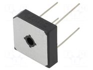 Bridge rectifier: single-phase; Urmax: 1kV; If: 35A; Ifsm: 400A DC COMPONENTS