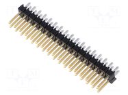 Connector: pin strips; pin header; male; PIN: 34; THT; straight SAMTEC