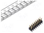 Connector: pin strips; pin header; male; PIN: 16; vertical; SMT SAMTEC
