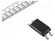 Optocoupler; SMD; Ch: 1; OUT: transistor; Uinsul: 3.75kV; Urmax: 6V ISOCOM