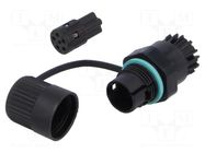 Connector: AC supply; screw terminal; TH386; ways: 5; -40÷125°C TECHNO