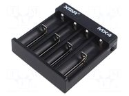 Charger: for rechargeable batteries; Li-Ion,Ni-MH; 1.2/3.2/3.6V XTAR