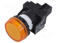 Control lamp; 22mm; YW; -20÷55°C; Illumin: LED; Ø22.5mm; IP65; 24VAC IDEC