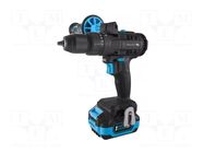 Drill/driver; Operating modes: drilling,screwdriving; max.80Nm HÖGERT TECHNIK