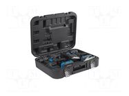 Set; drilling,screwdriving; 18VDC; Kind: brushless HÖGERT TECHNIK