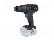 Drill/driver; Operating modes: drilling,screwdriving; max.50Nm HÖGERT TECHNIK