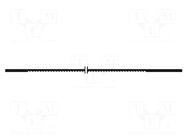 Hacksaw blade-set; aluminium,wood,plastic; 130mm; 14teeth/inch PROXXON