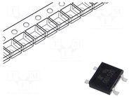 Bridge rectifier: single-phase; Urmax: 100V; If: 1.5A; Ifsm: 50A DC COMPONENTS