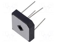 Bridge rectifier: single-phase; Urmax: 100V; Ufmax: 1.1V; If: 35A DC COMPONENTS