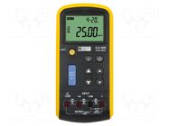Meter: calibrator; voltage,current; VDC: 0÷100mV,10V; I DC: 0÷24mA CHAUVIN ARNOUX