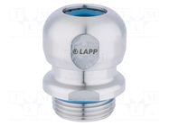 Cable gland; M12; 1.5; IP68; stainless steel; SKINTOP® LAPP