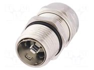 Cable gland; NPT3/8"; IP68; brass; metallic; SKINTOP® LAPP