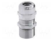 Cable gland; with long thread; M50; 1.5; IP68; brass; grey LAPP