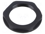 Nut; M40; polyamide 6; 50mm; black; Thread: metric; Pitch: 1.5 HELUKABEL