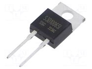 Diode: Schottky rectifying; SiC; THT; 650V; 10A; TO220ISO; tube SMC DIODE SOLUTIONS