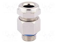 Cable gland; M8; 1; IP68; brass; metallic; SKINDICHT® LAPP