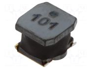 Inductor: ferrite; SMD; 100uH; 1.1A; 470mΩ; ±20%; VLS TDK