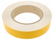 Tape: marking; white; L: 50m; W: 50mm; self-adhesive; PVC FATH