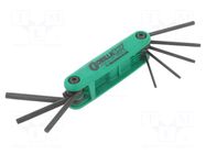 Wrench-set; Torx®; TX9,TX10,TX15,TX20,TX25,TX27,TX30,TX40 BONDHUS