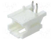 Connector: wire-board; socket; male; PIN: 2; MicroClasp; for cable MOLEX
