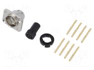 Connector: circular; socket; female; neutriCON; 7.5A; PIN: 8; 1mm2 NEUTRIK