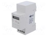 Counter: electronical; working time; LCD; Usup: 12÷150VDC; IP20 SIEMENS