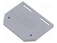 Separating plate; grey DEGSON ELECTRONICS