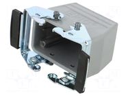 Enclosure for connectors: HDC; size H-B 10; for cable; straight LAPP