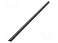 Closed cable trunkings; black; L: 1.1m; W: 33mm; H: 18mm; aluminium Goobay