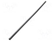 Heat shrink sleeve; 16mm; black; Diam.after shrinking: 5mm HELLERMANNTYTON