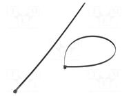 Cable tie; L: 820mm; W: 8.9mm; black; polyamide; 780N; Ømax: 245mm HELLERMANNTYTON