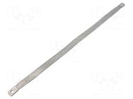 Braids; earthing tape; 16mm2; Ø1: 6.5mm; Ø2: 6.5mm; L: 0.4m HELUKABEL