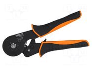 Tool: for crimping; insulated solder sleeves; 0.1÷16mm2 NEO TOOLS